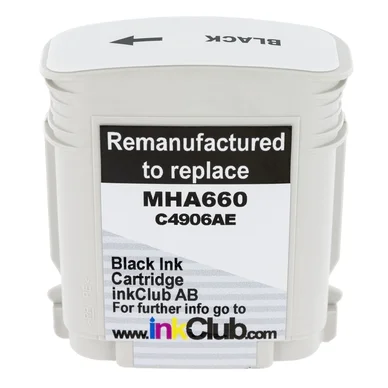 Bläckpatron, ersätter HP 940XL, svart, 72 ml