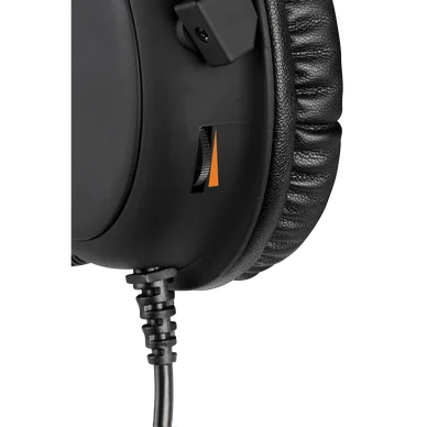 Deltaco DH310 Gaming Headset 57mm, LED, svart