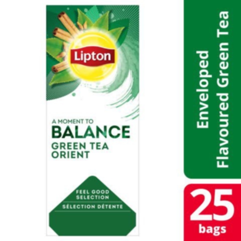 Lipton Lipton Lipton Green Tchae Orient, 25-pakk Livsmedel,Te,Andre drikker