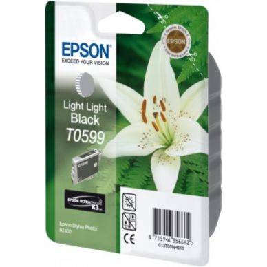 EPSON alt EPSON T0599 Bläckpatron Ljusgrå