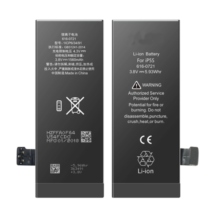 Batteri för iPhone 5S/5C