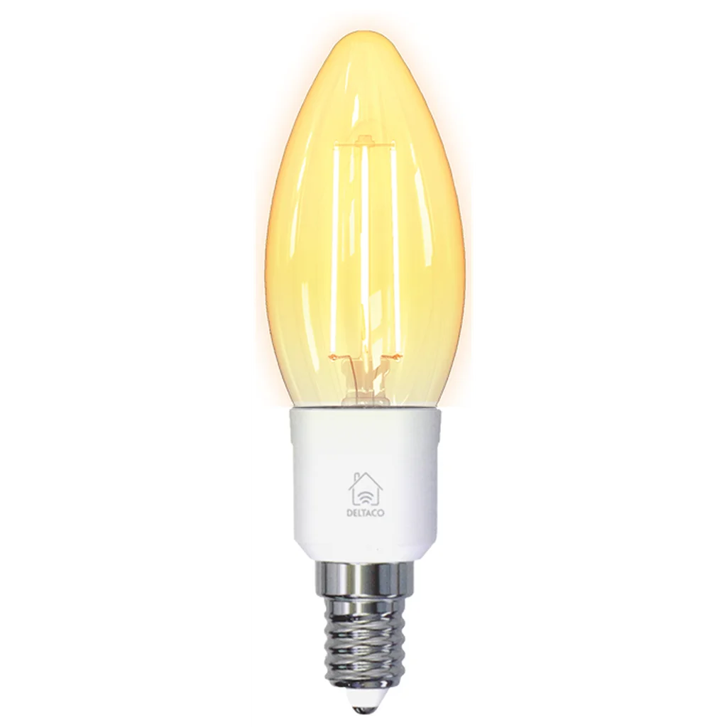 Smart Home LED filamentlampa, E14, 4,5W, 400 lm, dimbar
