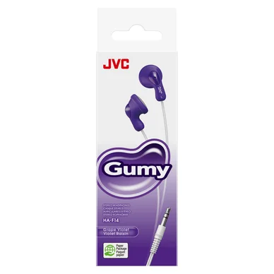 JVC Gumy In-Ear headphones Wired Violet