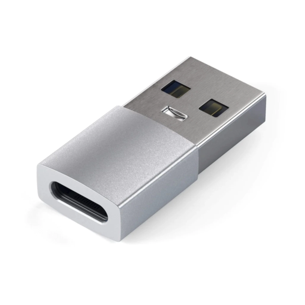 Satechi Satechi Adapter USB-A til USB-C, Sølv Adaptere og omformere,Elektronikk
