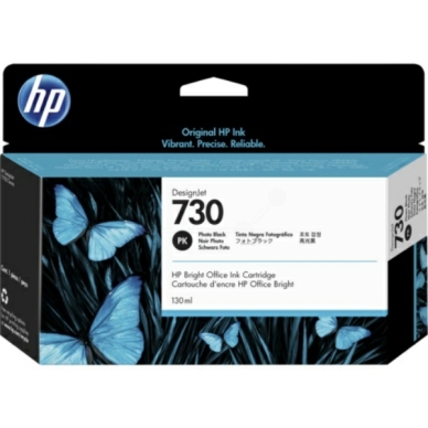HP alt HP 730 Inktpatroon zwart foto