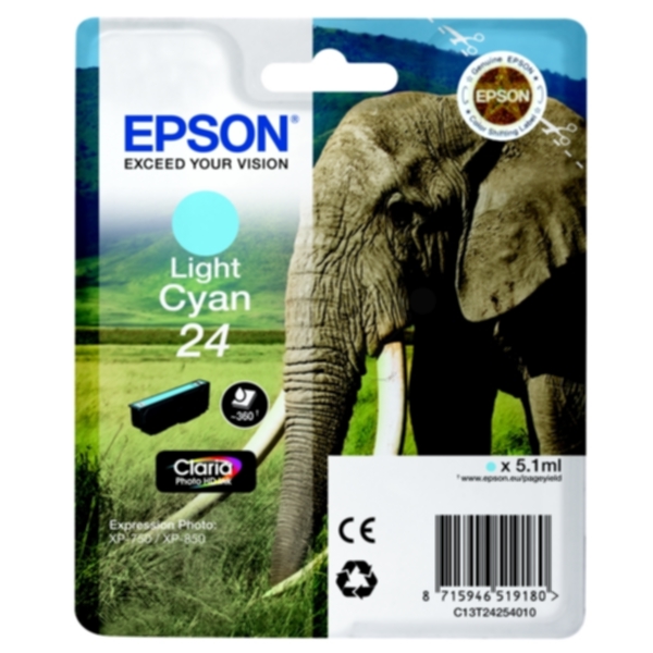 Epson Epson 24 Blekkpatron lys cyan