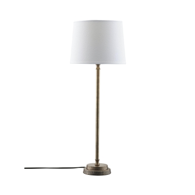 PR Home Kent Bordlampe med Hvid lampeskærm 59cm 71011x420FR01 Modsvarer: N/A