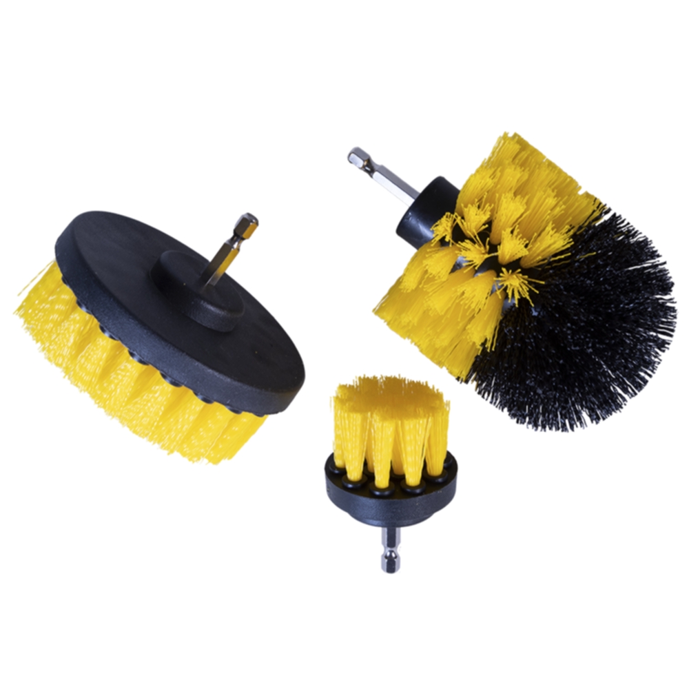 Borstset till skruvdragare 3-pack