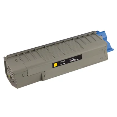inkClub Tonerkassett, erstatter Oki 44315305, gul, 6.000 sider TOV080 Modsvarer: 44315305