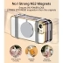 Mobilskal MagSafe Transparent iPhone 15, Gold
