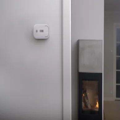 Housegard CA108 kolmonoxidlarm, LCD-display, 3 års batteri