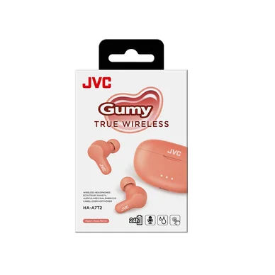 JVC Gumy True Wireless Earphones Pink