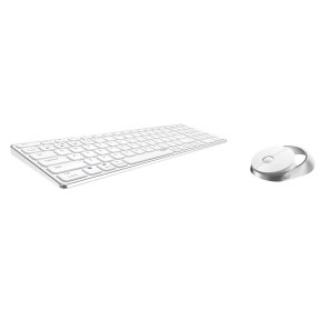 tastatur/Mus Sæt 9750M Multi-Mode Wireless Hvid, Nordic