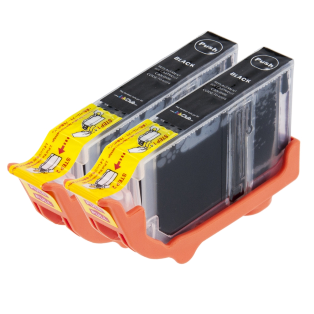 Blekkpatron svart 500 sider, 2-pk