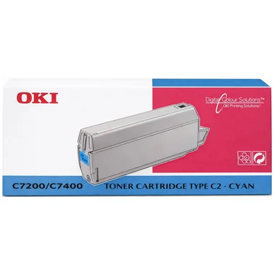 OKI Tonerkassette cyan 41304211 Modsvarer: N/A