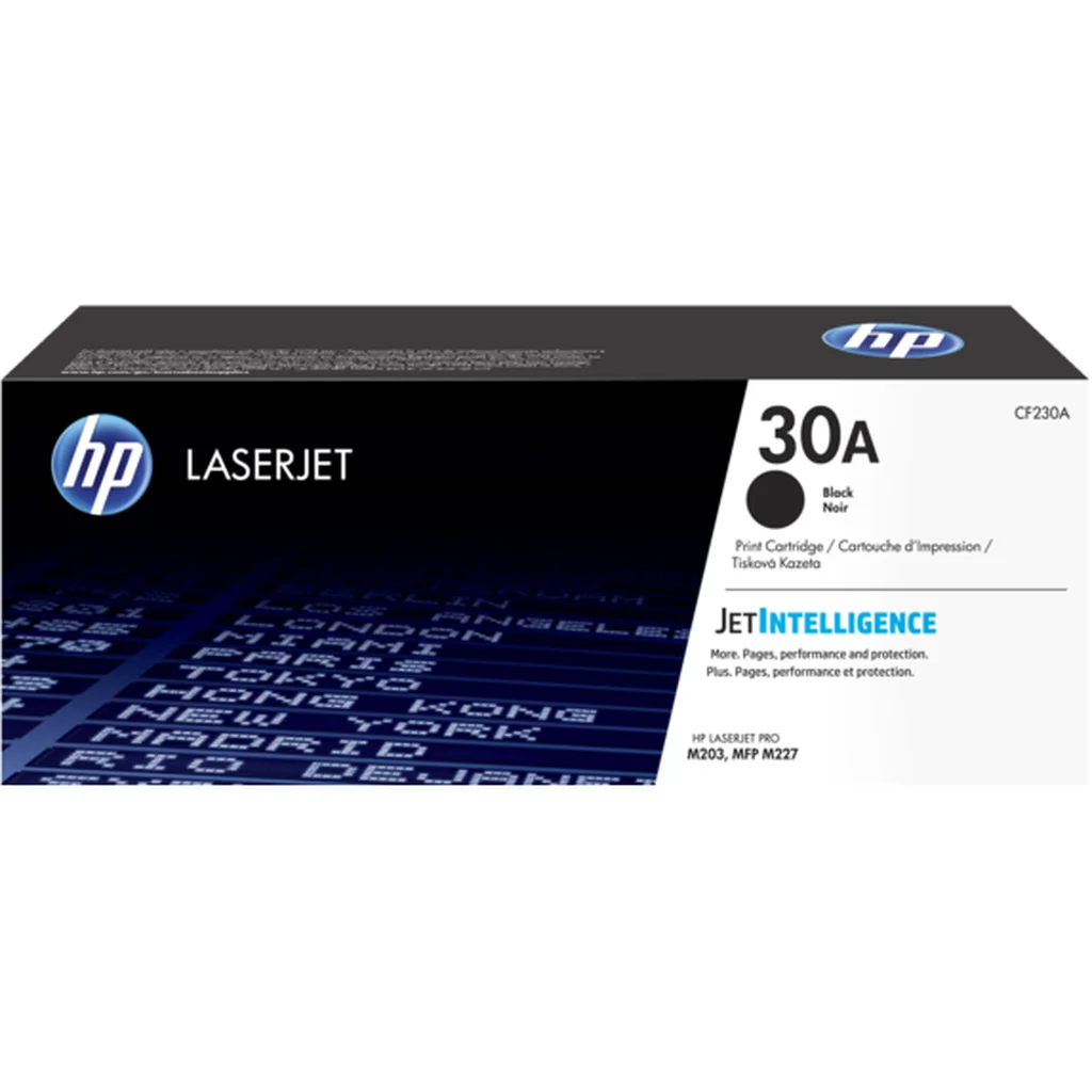 HP 30A Tonerkassett Svart