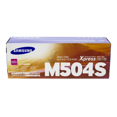 Samsung Tonerkassette magenta, 1.800 sider CLT-M504S Modsvarer: N/A billede