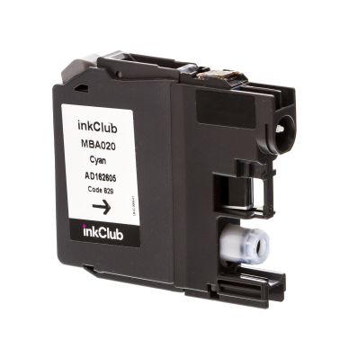 Bläckpatron cyan, ersätter Brother LC223C