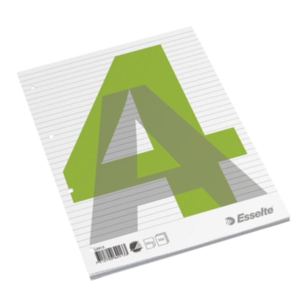 ESSELTE Limt blokk A4 Linjert 60g/100 ark 62913 Tilsvarer: N/A