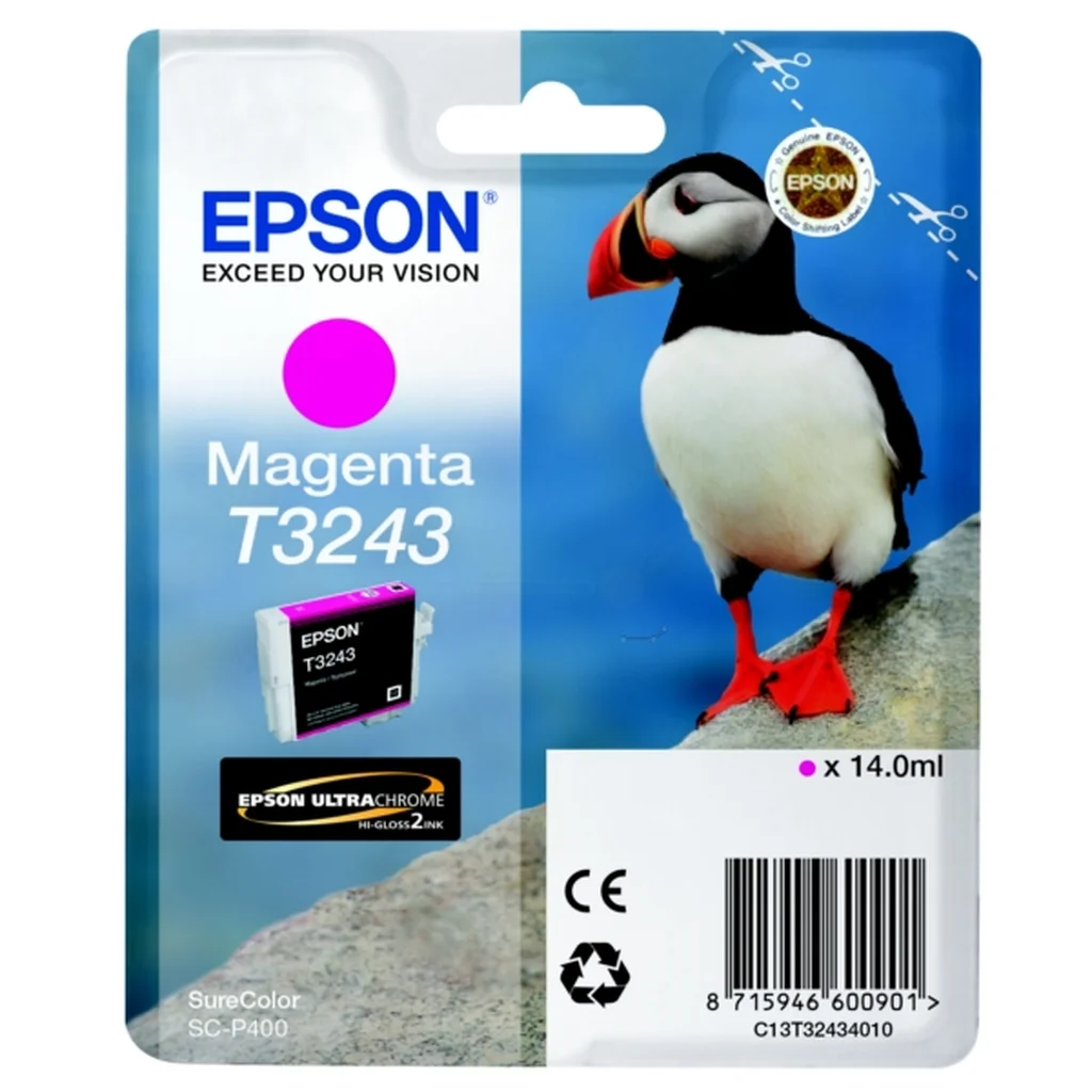 Epson T3243 Bläckpatron Magenta