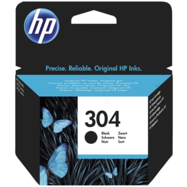 HP HP 304 Blekkpatron svart N9K06AE Tilsvarer: N/A