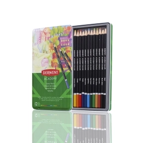 Derwent Academy Boîte de crayons de couleur (12)