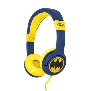OTL Technologies alt Batman Hovedtelefon Junior On-Ear Blå Batlogo