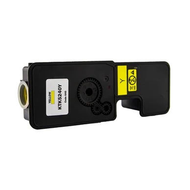 WL Tonerkassett, erstatter Kyocera TK-5240 Y, gul, 3.000 sider KTK5240Y Modsvarer: TK-5240Y