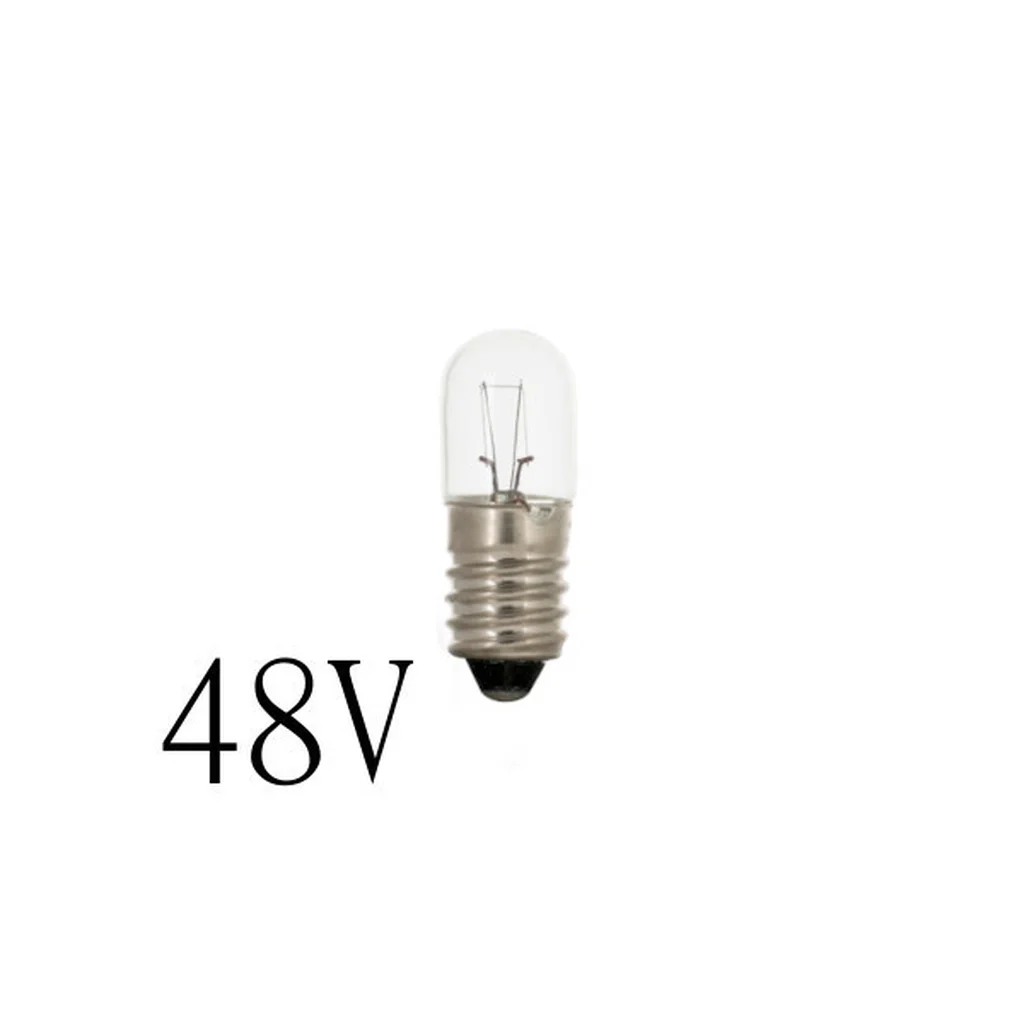 Glöd Signallampa E10 T10x28 80mA 4W 48V