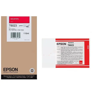 Epson Epson T6023 Blækpatron Magenta T6023 Modsvarer: N/A billede