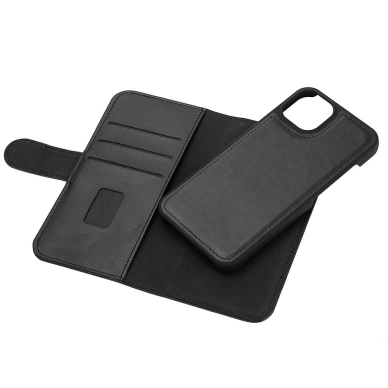 Gear alt GEAR-lompakkokotelo iPhone 13 2in1, musta