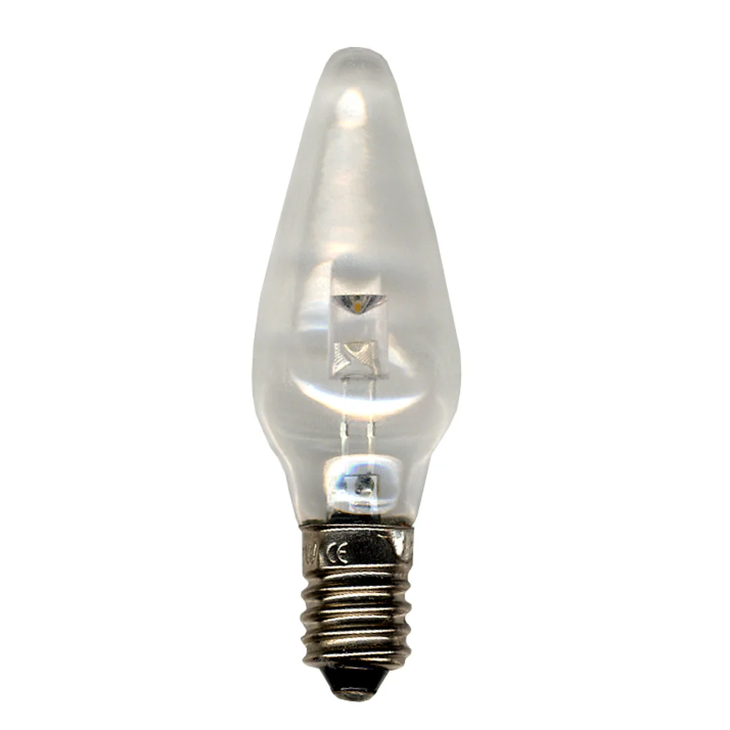 Universal E10 LED 0,2W Klar, 3 st.