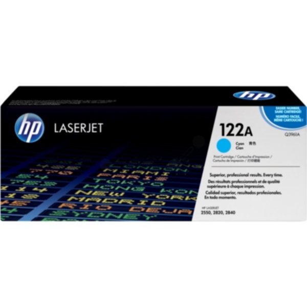 HP HP 122A Tonerkassett Cyan Q3961A