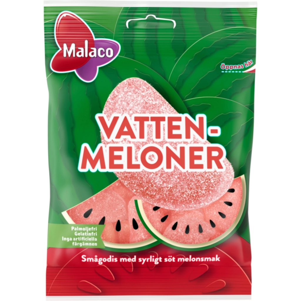Malaco Vattenmeloner 90g