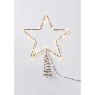 Airam JUNO Toppstjärna Mässing, timer