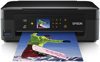 EPSON EPSON Expression Home XP-405WH – bläckpatroner och papper
