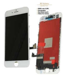 LCD-skärm AC Factory för iPhone 8, vit