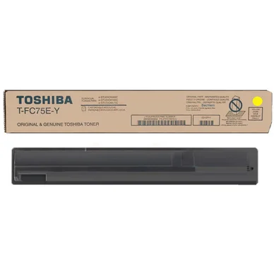 TOSHIBA Tonerkassette gul 35.400 sider T-FC75EY Modsvarer: N/A