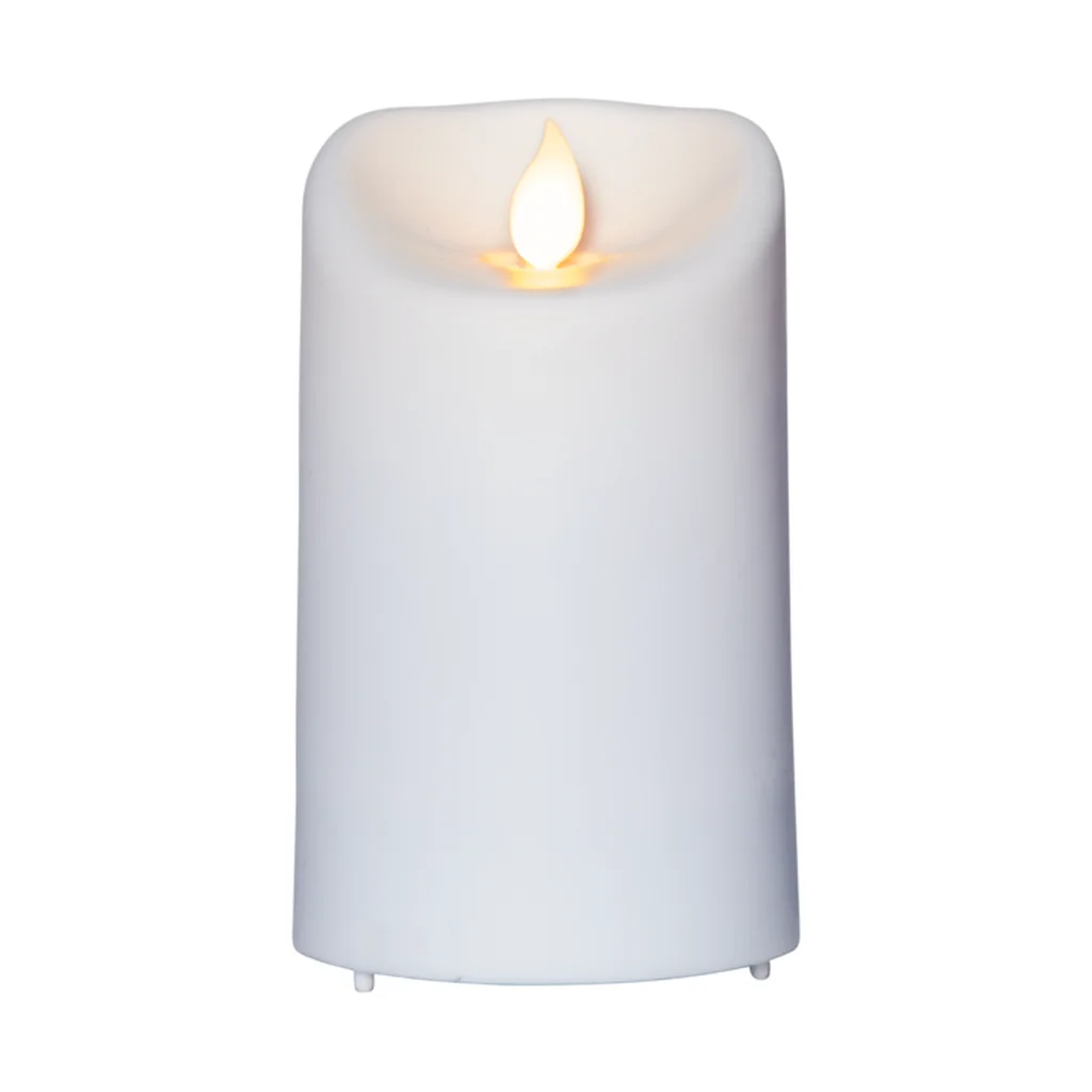 LED Blockljus inom-/utomhus M-Twinkle Vit 12,5cm