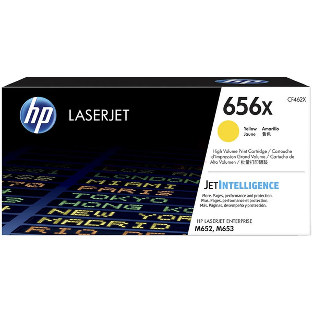 HP 656X Tonerkassett Gul