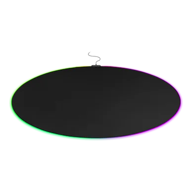 DELTACO Deltaco Gaming DFP430 Gulvmåtte RGB, sort 7333048057051 Modsvarer: N/A billede