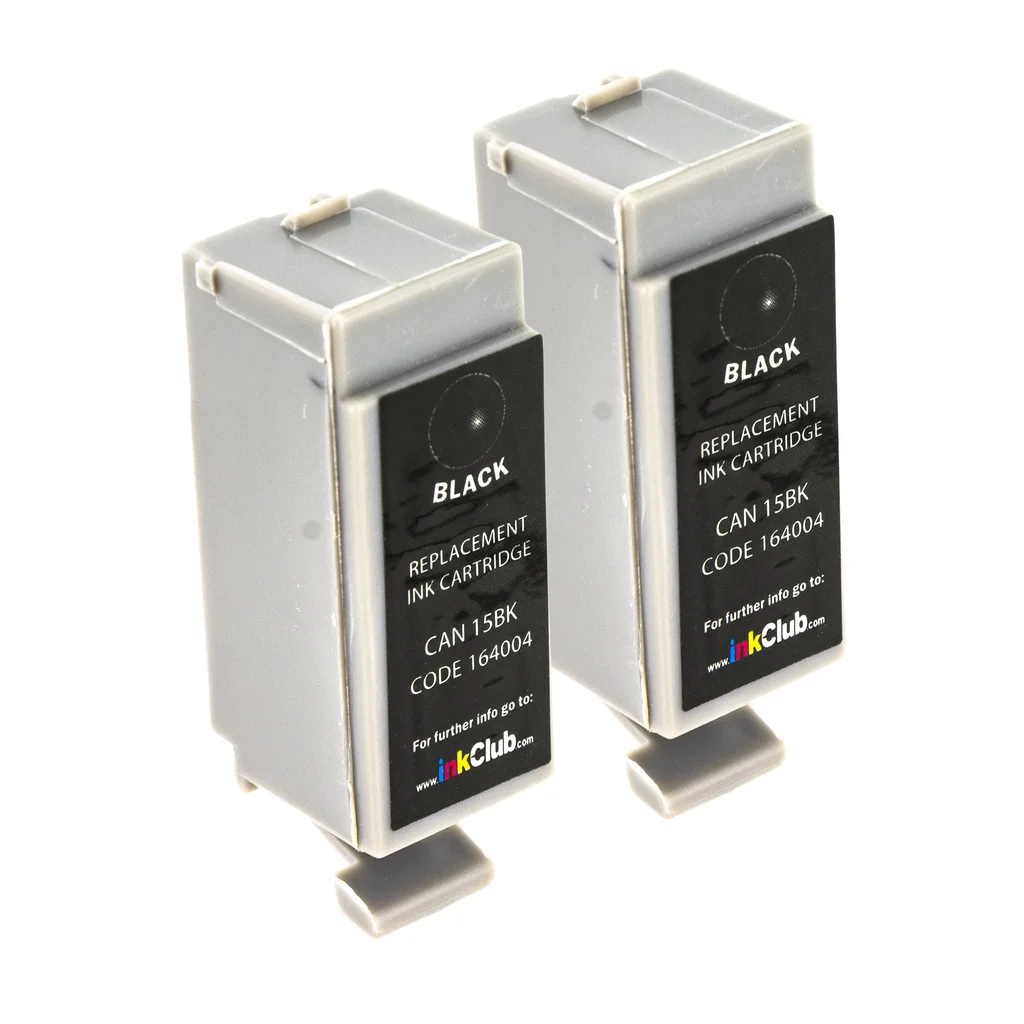 Bläckpatron svart 5.5ml, 2-pack