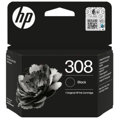 HP HP 308 Druckerpatrone schwarz passend für: Envy 6100 Series;Envy 6110 e;Envy 6120 e;Envy 6122 e;Envy 6130 e;Envy 6132 e;Envy 6500 Series;Envy 6520 e;Envy 6530 e;Envy 6532 e