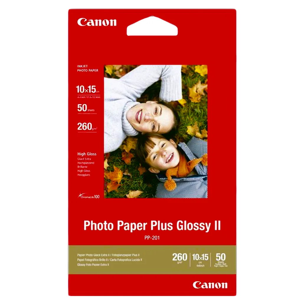 Fotopapper Glossy Plus 10x15 50 ark 260g