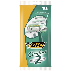 BIC Comfort 2 Kertakäyttöhöylät, 10 kpl