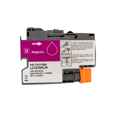 WL Blækpatron, erstatter Brother LC3235XL M, magenta, 5000 sider 0LC3235XLM Modsvarer: LC3235XLM