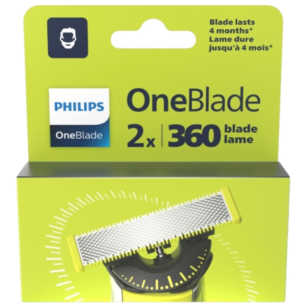 Philips 360 Reserveknivblad QP420/50 2-pack