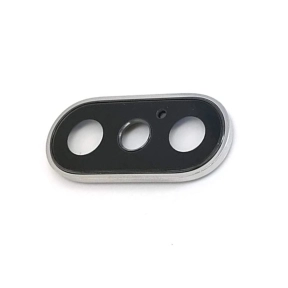 Bakre kamerahållare iPhone XS/XS Max, silver