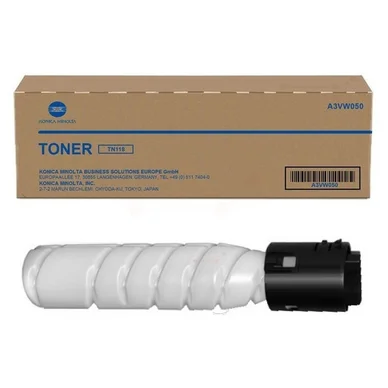Konica Minolta Tonerkassette sort 12.000 sider TN-118 Modsvarer: N/A billede