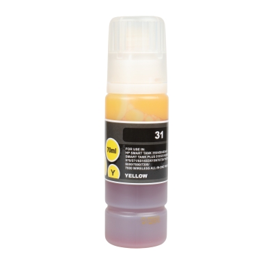 WL Inktfles, vervangt HP 31 geel CA-31-Y Replace: 1VU28AE